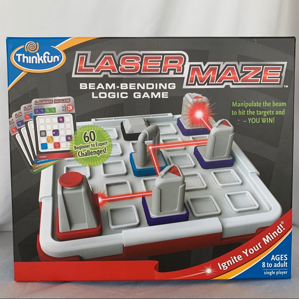 Laser Maze Beam Bending Logic Game by Thinkfun.